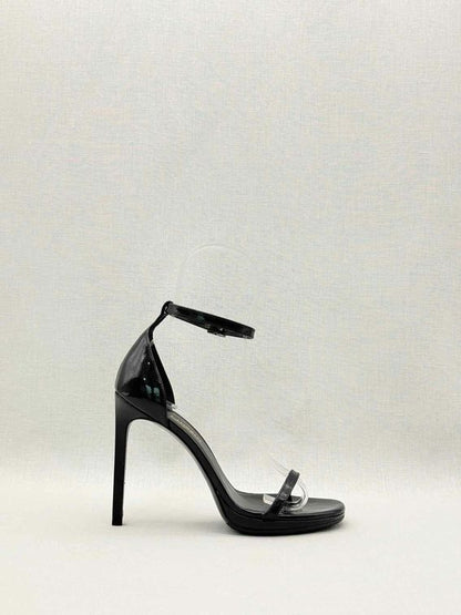 SAINT LAURENT Jane Black Size EU 35 Heeled Sandals