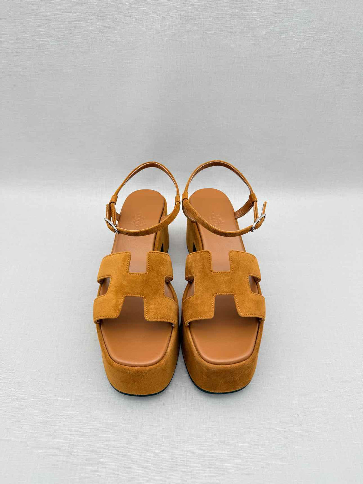 HERMES Jam 30 Natural Size EU 37 Wedges
