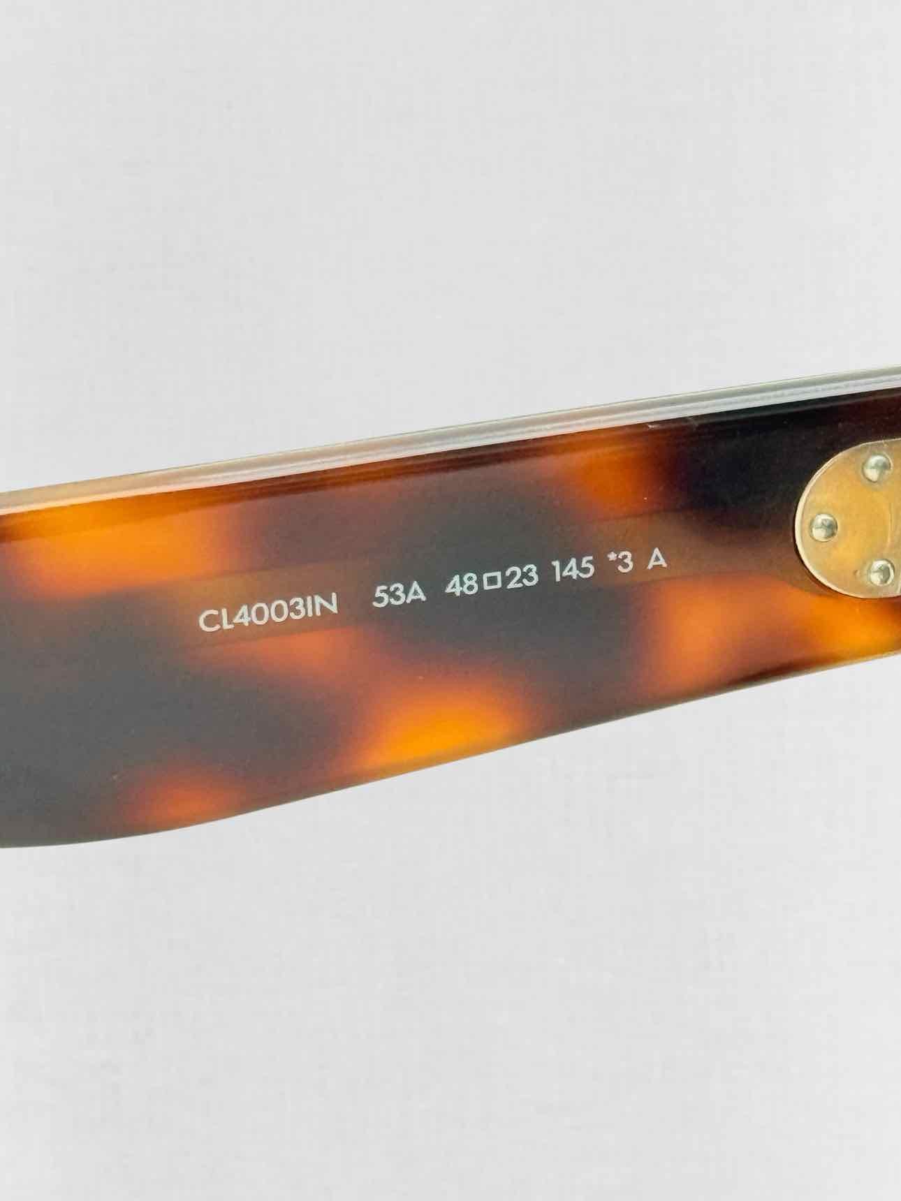 CELINE Tortoiseshell 3 Dots Sunglasses