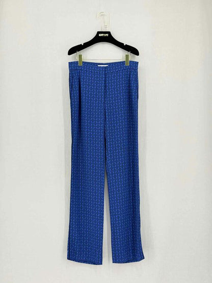 SANDRO Amparo Blue Jacquard Size US 8 Pants