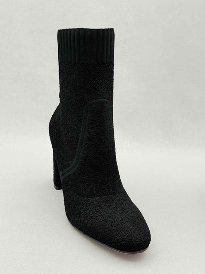 GIANVITO ROSSI Sock Black Size EU 39 Ankle Boots