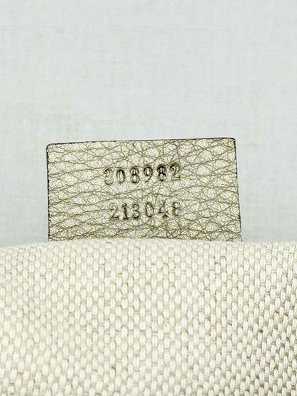 GUCCI Soho Metallic Gold Tote Bag