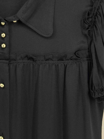 DOLCE & GABBANA Black Size US 6 Blouse