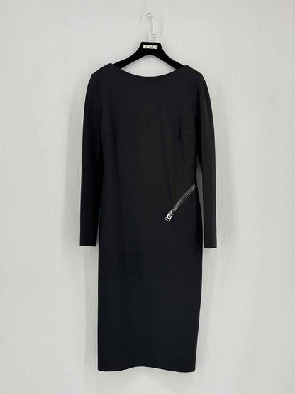 TOM FORD Black Size US 6 Knee Length Dress