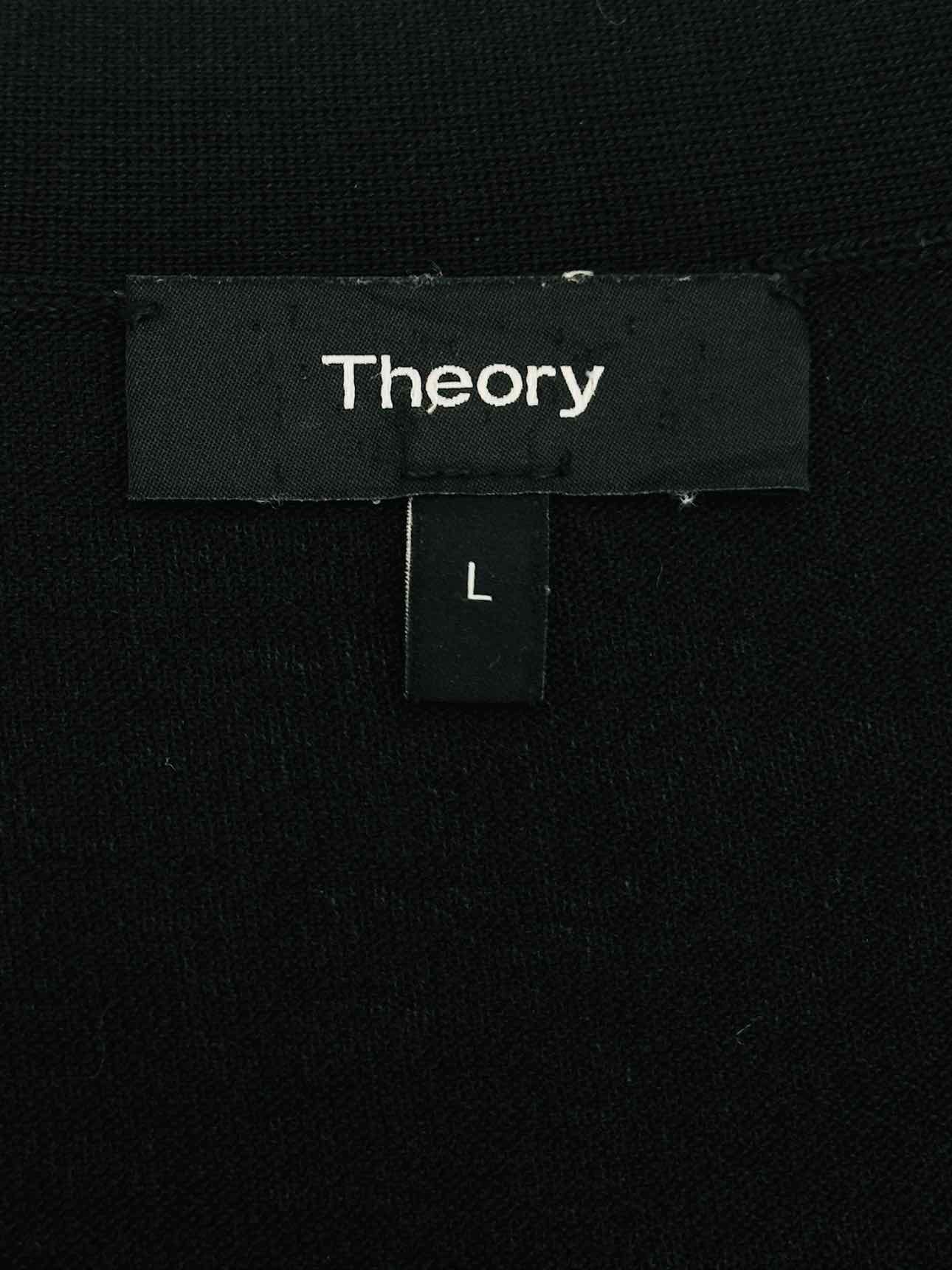 THEORY Black Size Large Jumper