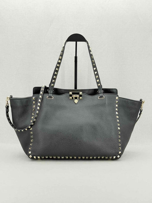 VALENTINO Rockstud Black Tote Bag