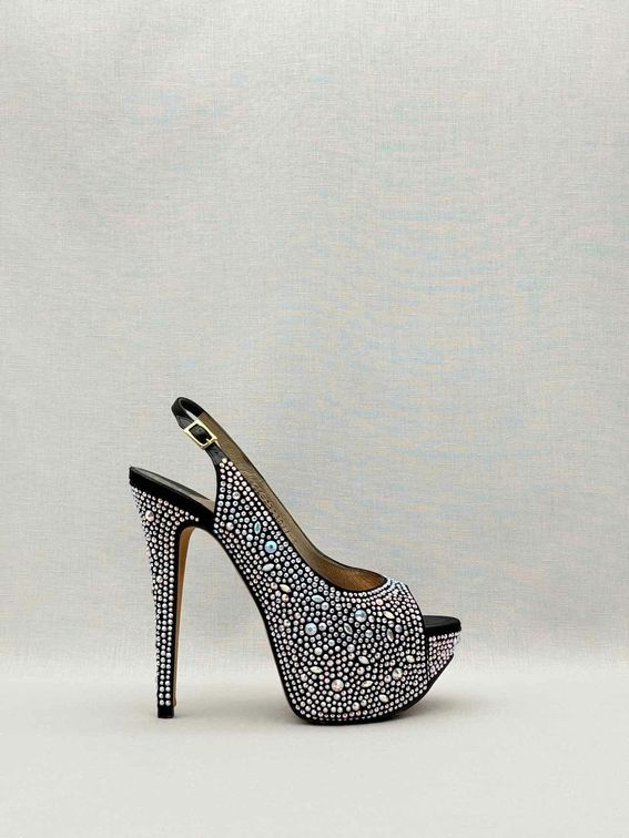 GINA Black Size EU 38 Platform Sandals