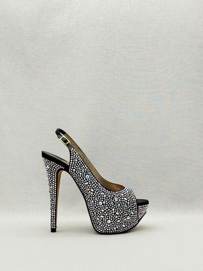GINA Black Size EU 38 Platform Sandals
