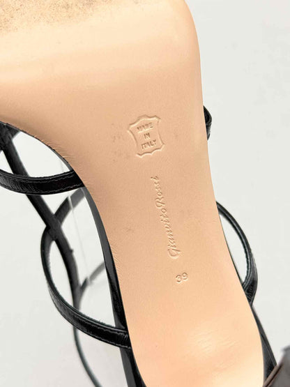 GIANVITO ROSSI Mondry Black Size EU 39 Heeled Sandals