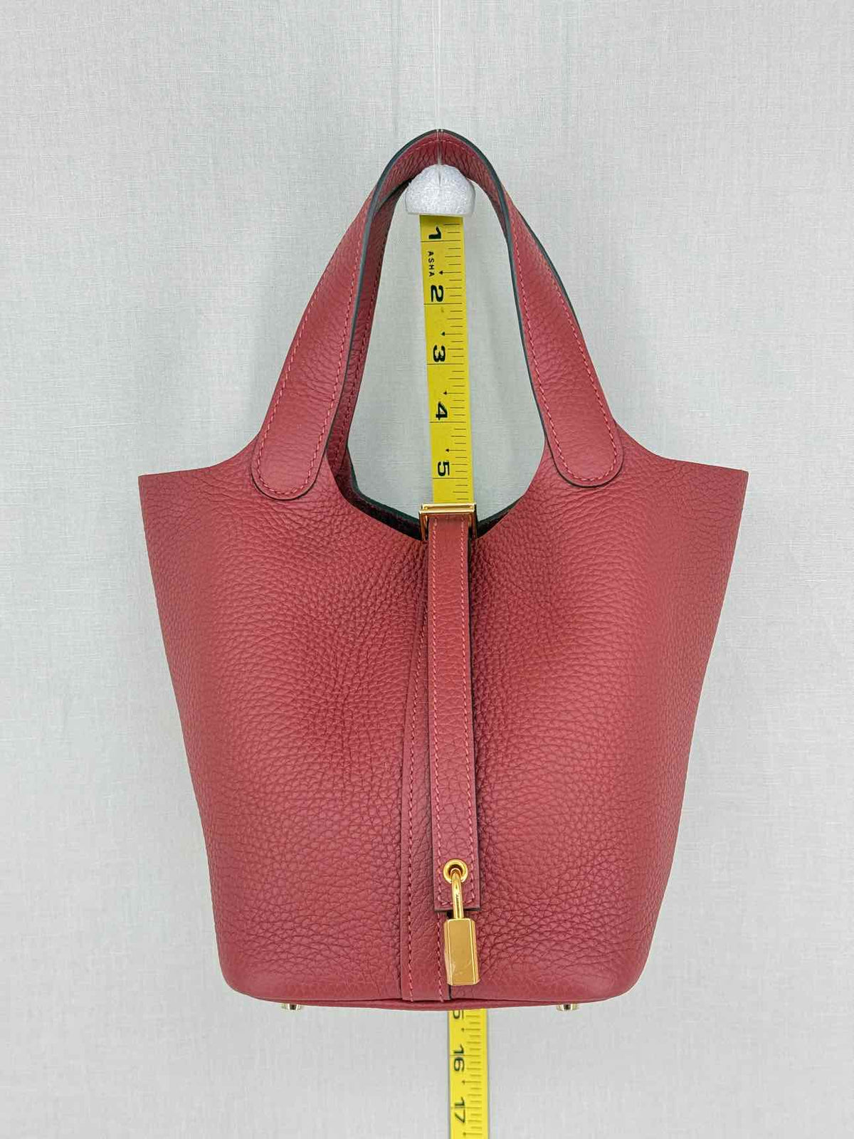 HERMES Picotin Rouge H Top Handle