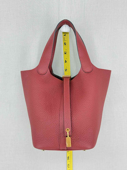 HERMES Picotin Rouge H Top Handle