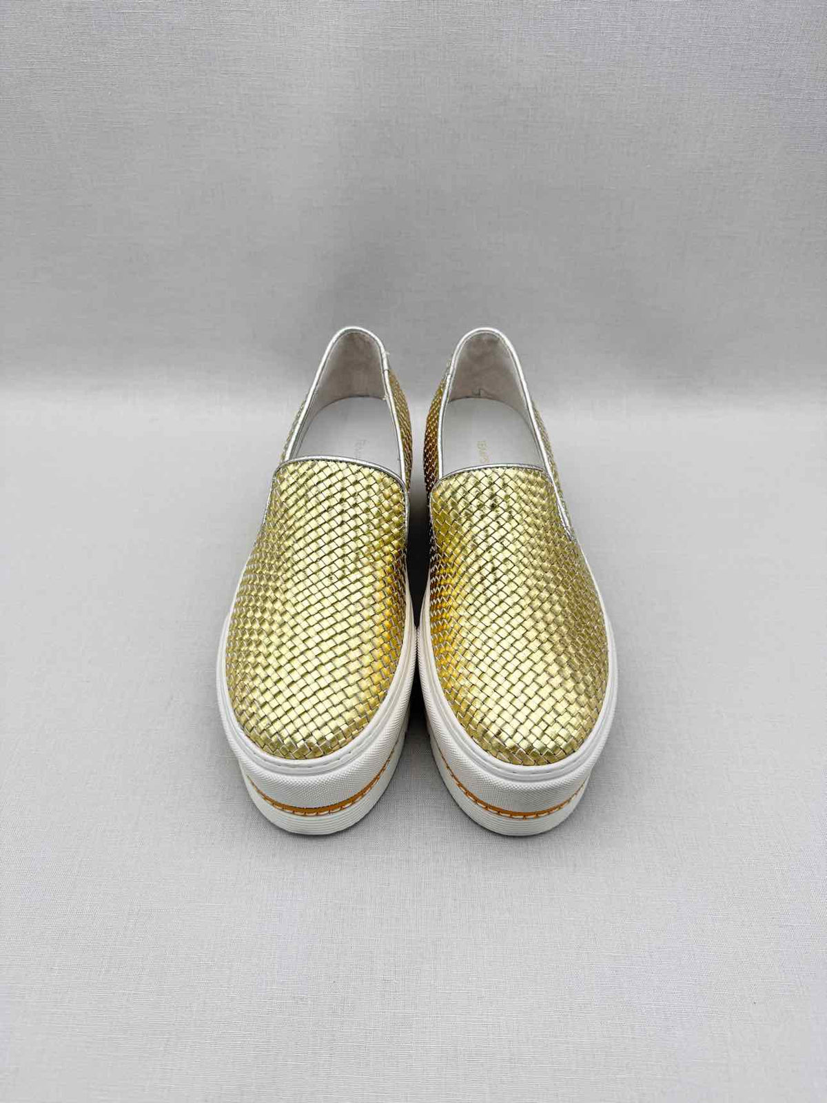 TEMPS D'ORAGE Metallic Gold Size EU 37 Platform