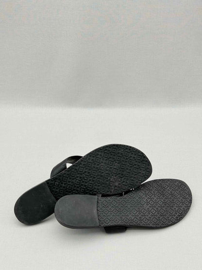 TORY BURCH Louisa Black Size EU 37.5 Sandals
