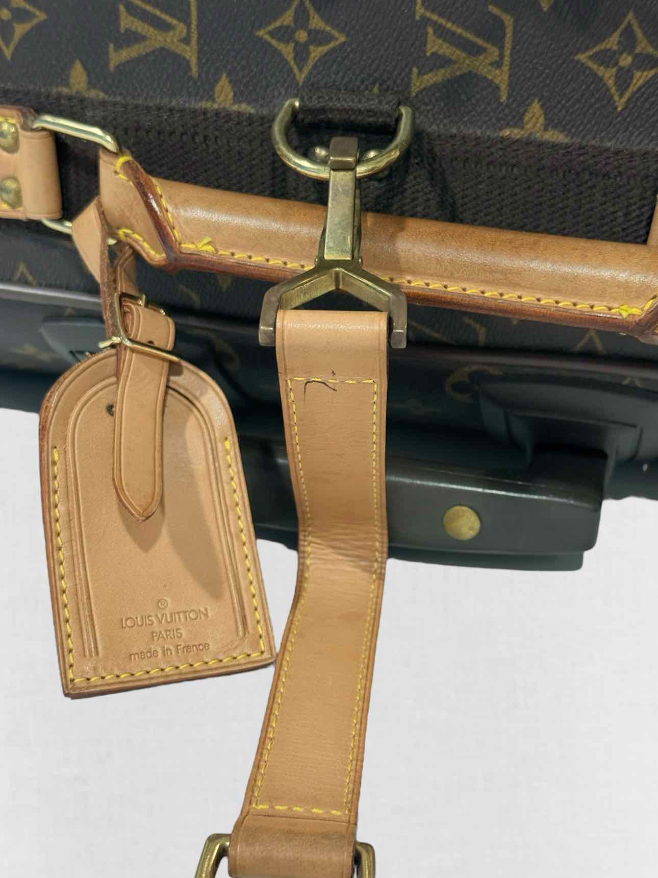 LOUIS VUITTON Pegase 55 Brown Monogram Rolling Luggage