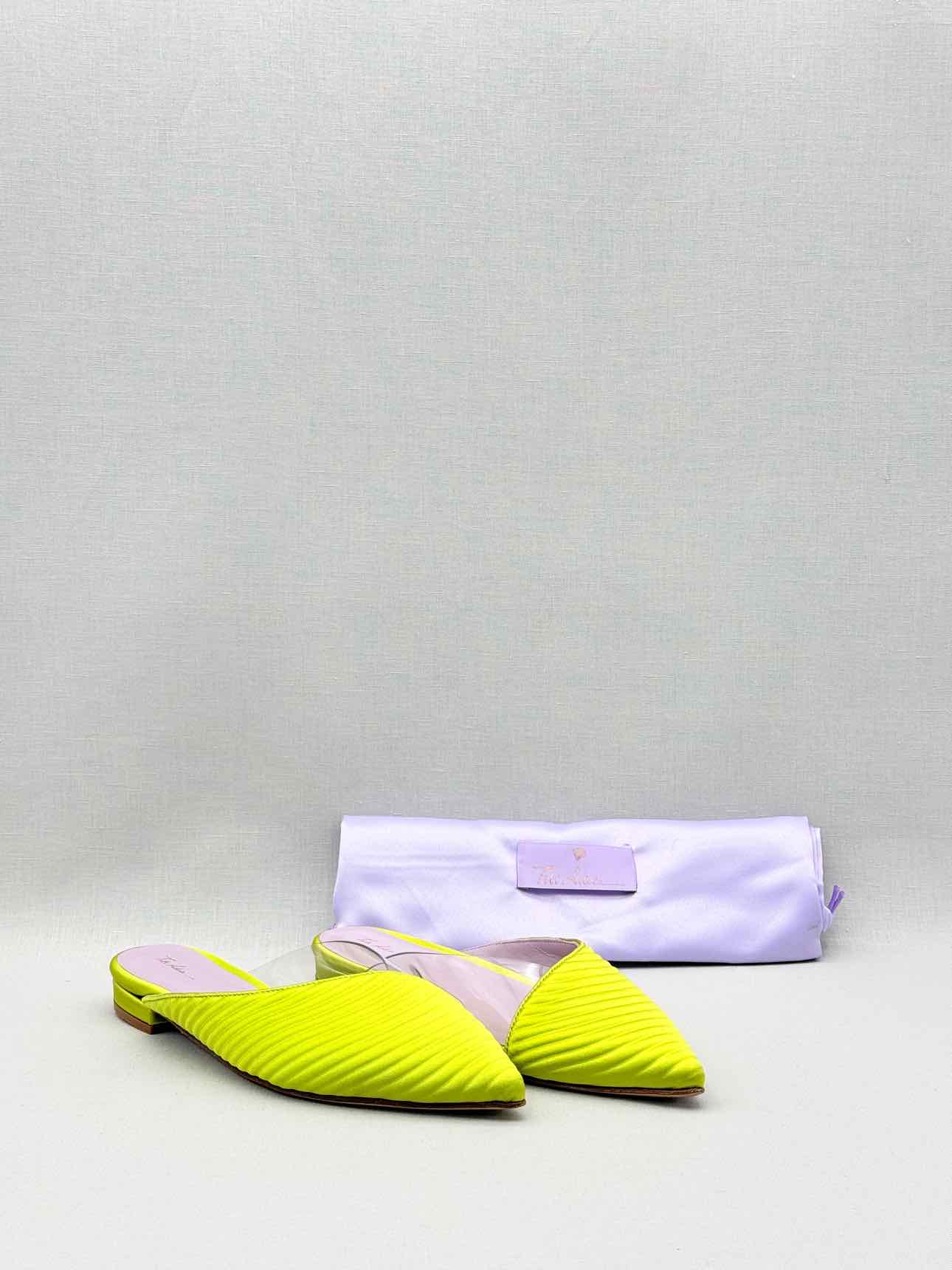 TITI ADESA Didi Neon Green Size EU 37 Flats