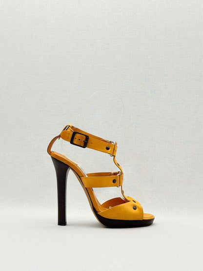 JIMMY CHOO Mustard Size EU 37 Heeled Sandals