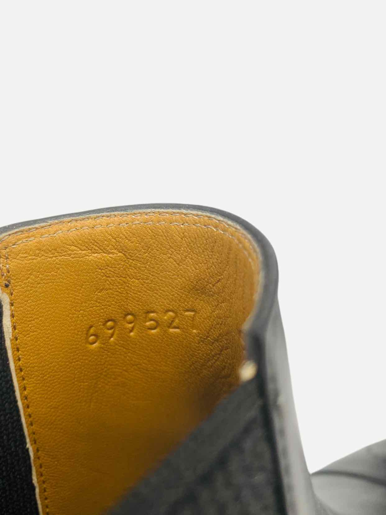 GUCCI Zowie Chelsea Black Ankle Boots 43