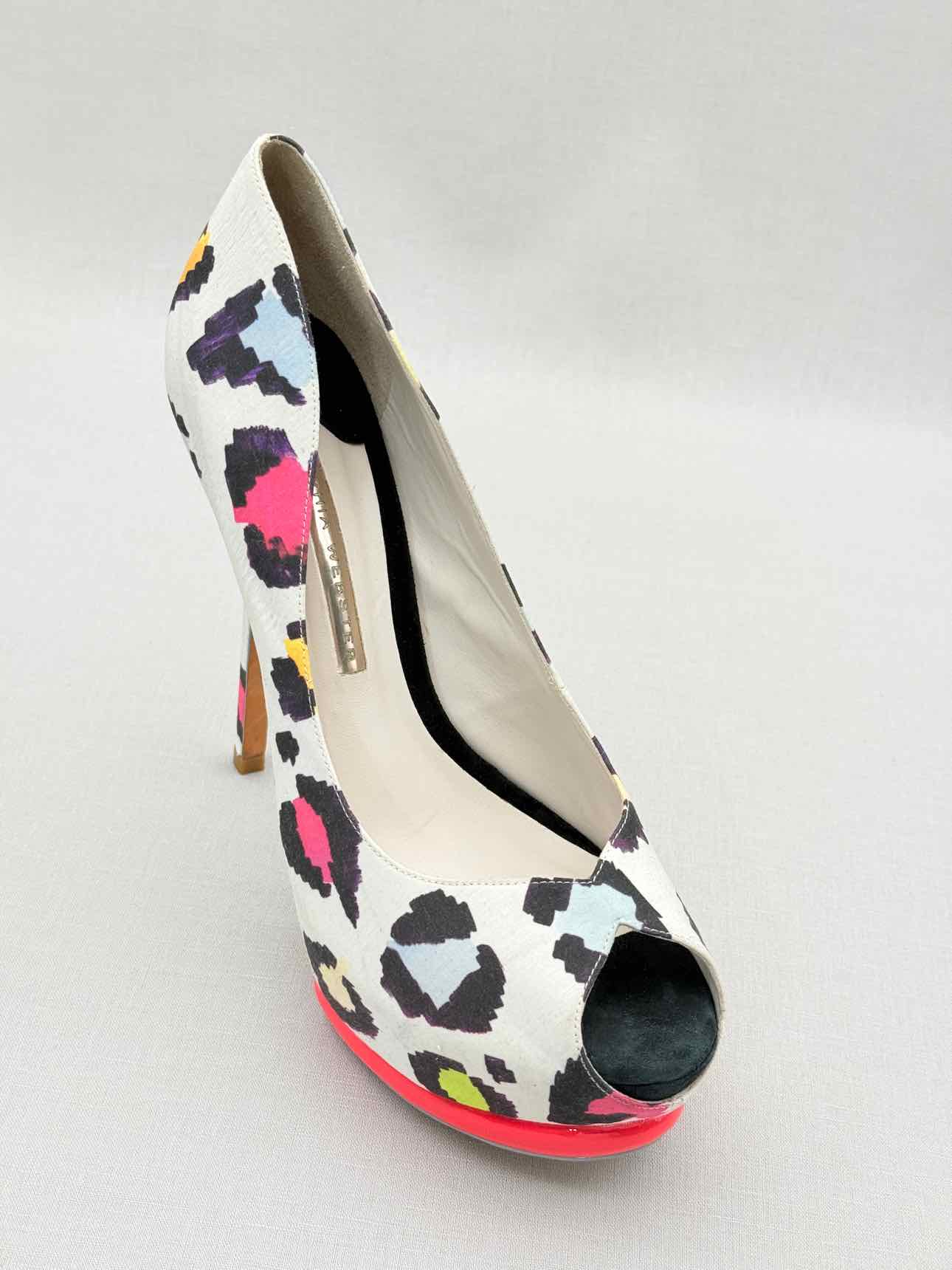 SOPHIA WEBSTER White Multicolor Size EU 40.5 Pumps