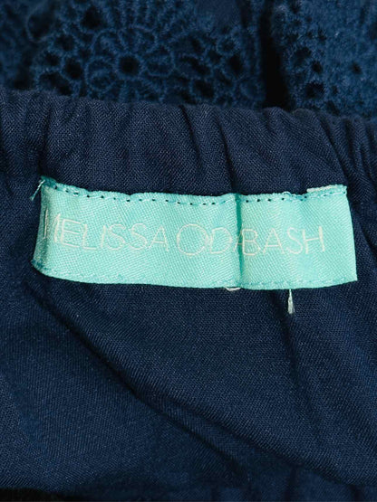 MELISSA ODABASH Strapless Lace Size Medium Short Dress