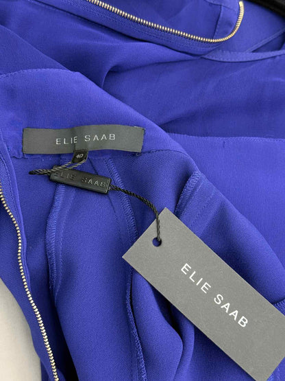 ELIE SAAB Evening Royal Blue Size US 8 Long Dress