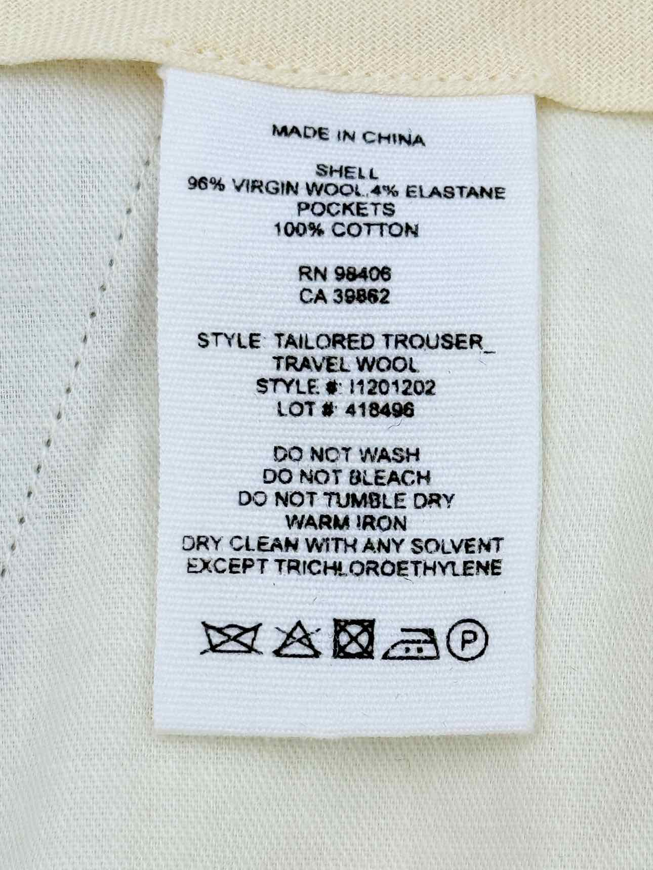 THEORY Beige Size US 10 Pants