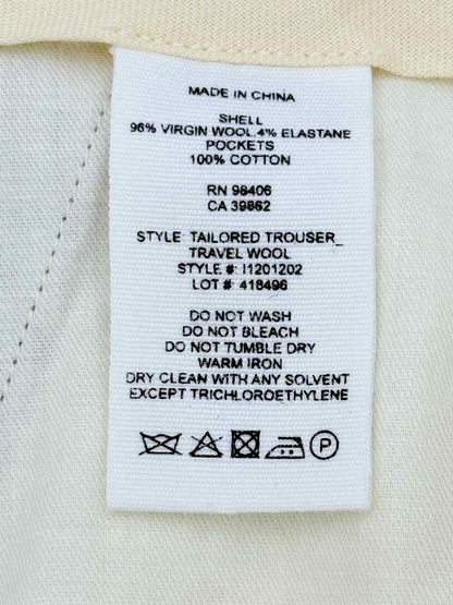 THEORY Beige Size US 10 Pants