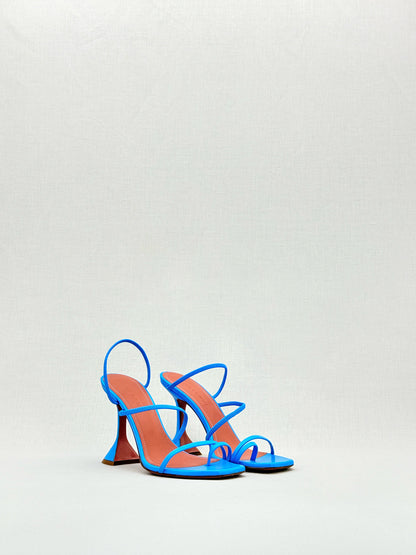 AMINA MUADDI Naima Blue Size EU 36.5 Heeled Sandals