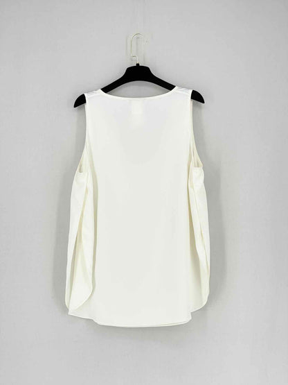 MAX MARA filly Cream Size US 14 Top