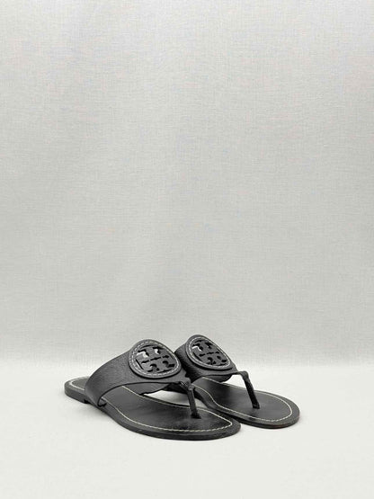 TORY BURCH Louisa Black Size EU 37.5 Sandals