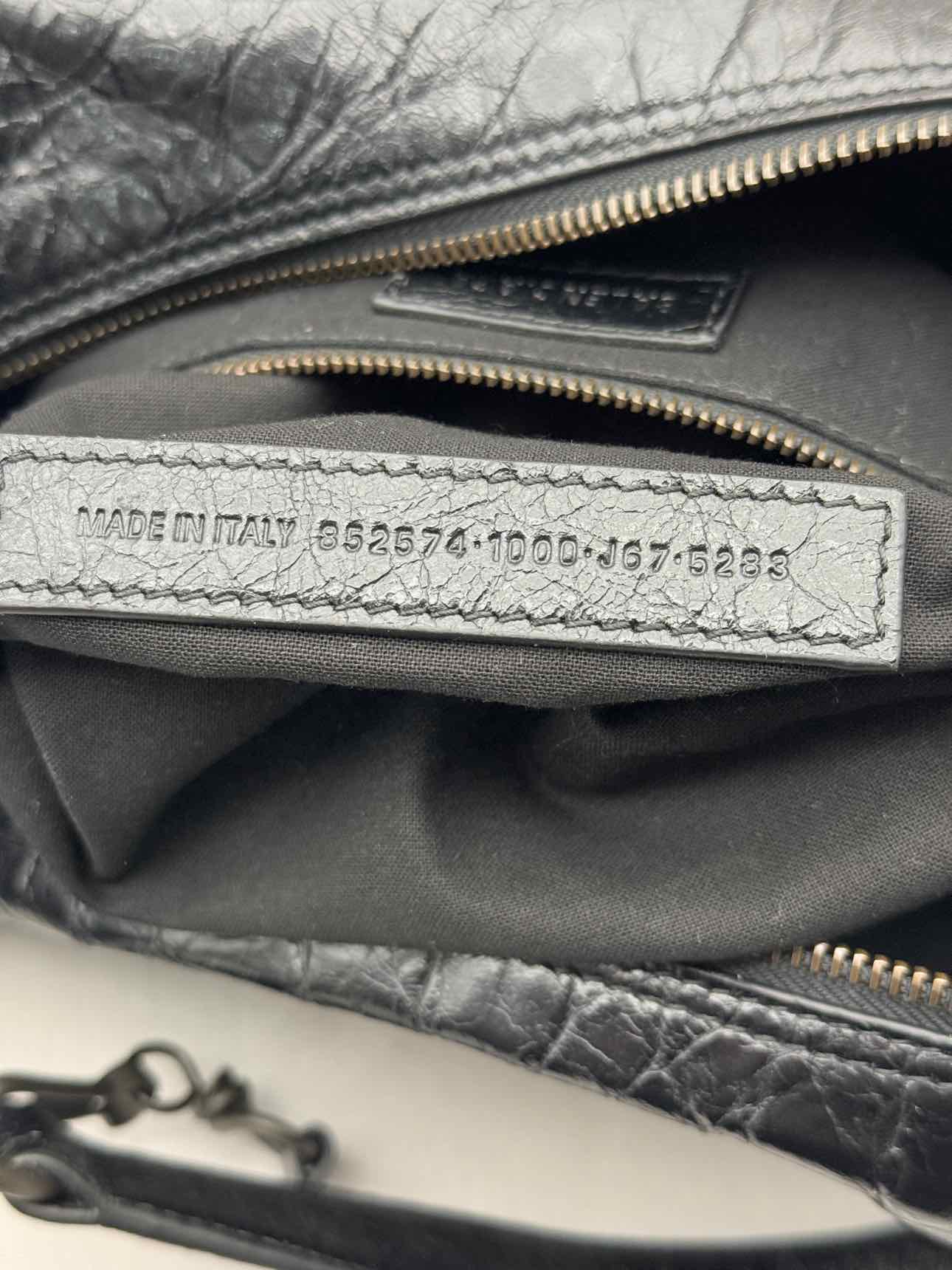 BALENCIAGA Le City Black Shoulder Bag