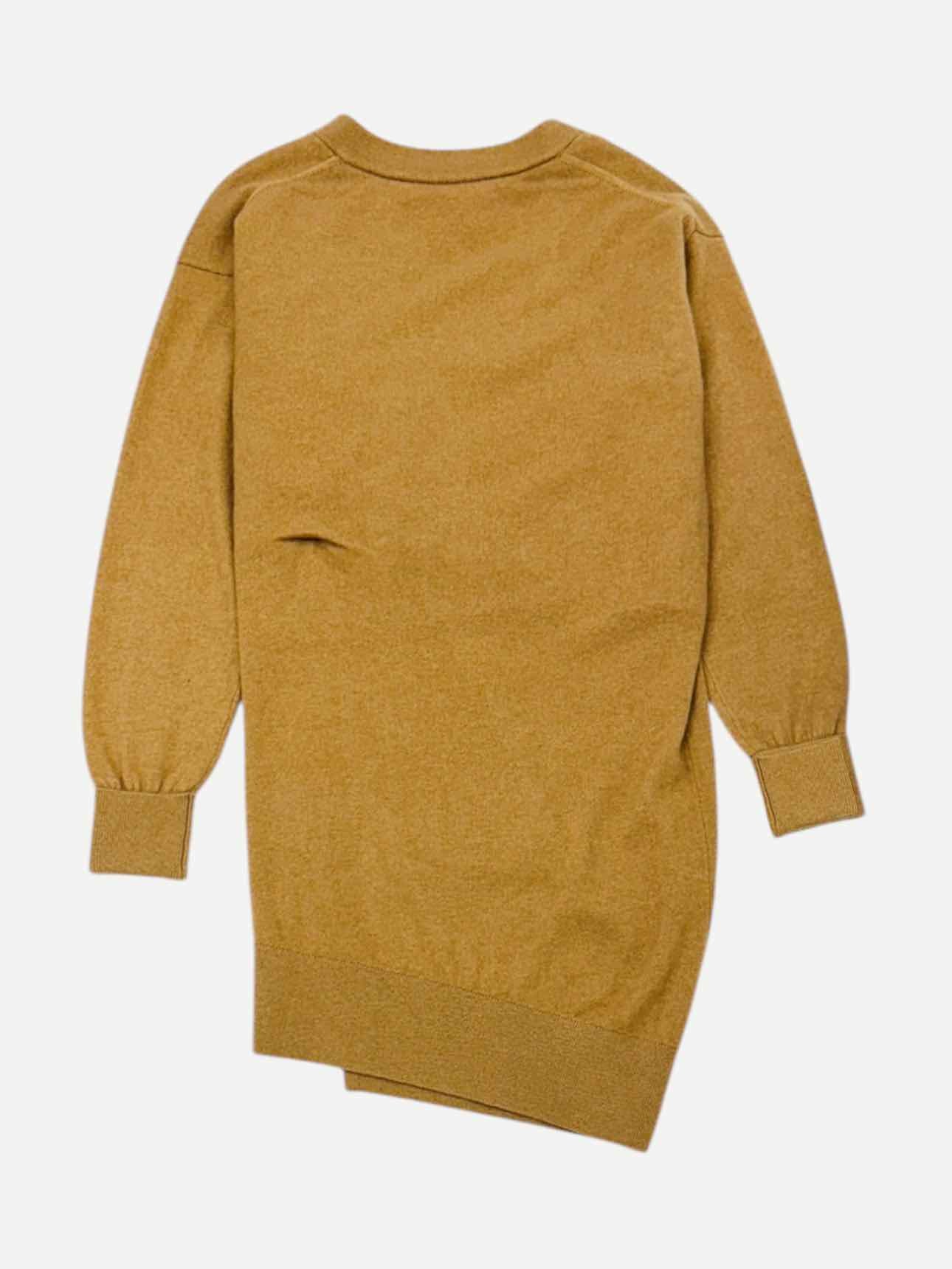 ALEXANDER WANG Knit Camel Jumper Dress