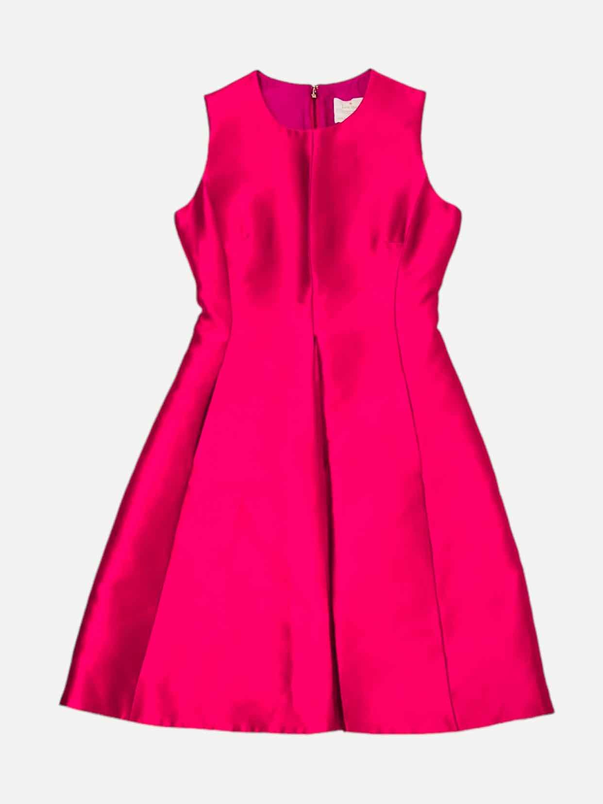 KATE SPADE Cocktail Dress Hot Pink Cocktail Dress