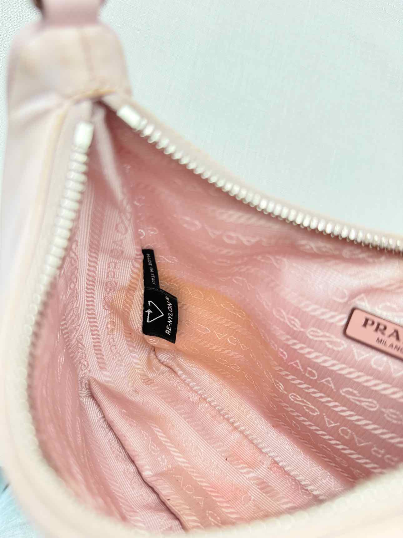 PRADA Re-Edition 2000 Pastel Pink Hobo bag