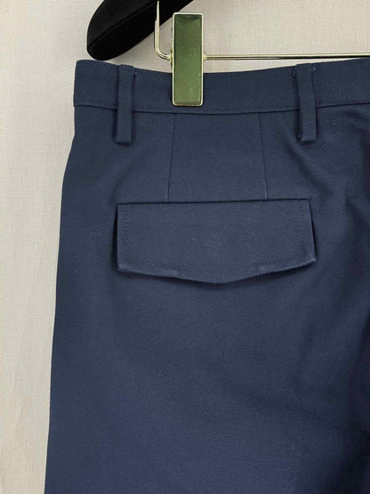 GUCCI Chino Navy Blue Size 46 Pants
