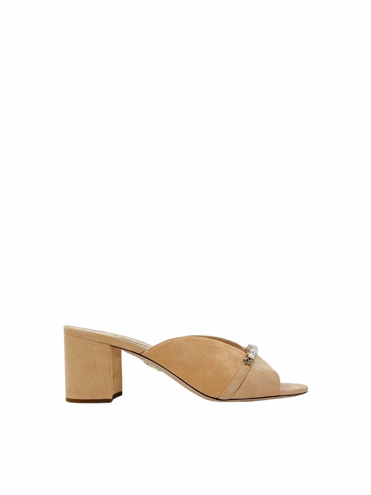 MIU MIU Beige Mules 41