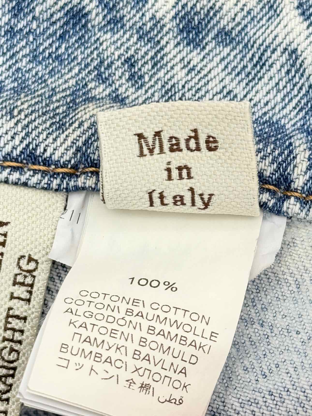 BRUNELLO CUCINELLI Faded Blue Size US 8 Jeans
