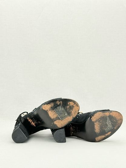 ASH Alexa Black Size EU 39 Heeled Sandals