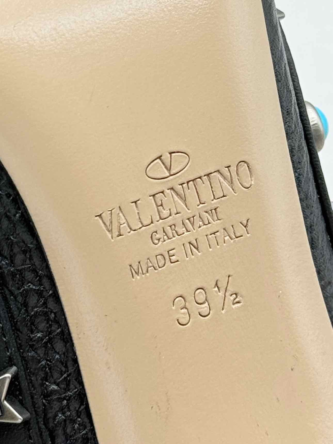 VALENTINO Rockstud Black Size EU 39.5 Pumps