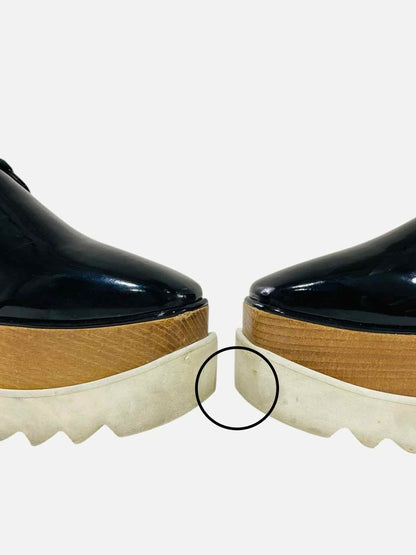 STELLA MCCARTNEY Elyse Black Size EU 40 Brogues