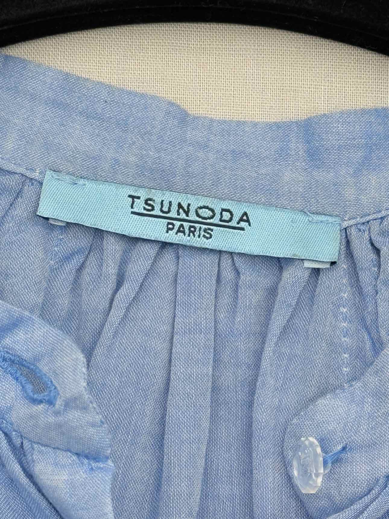 TSUNODA Blue Size Medium Blouse