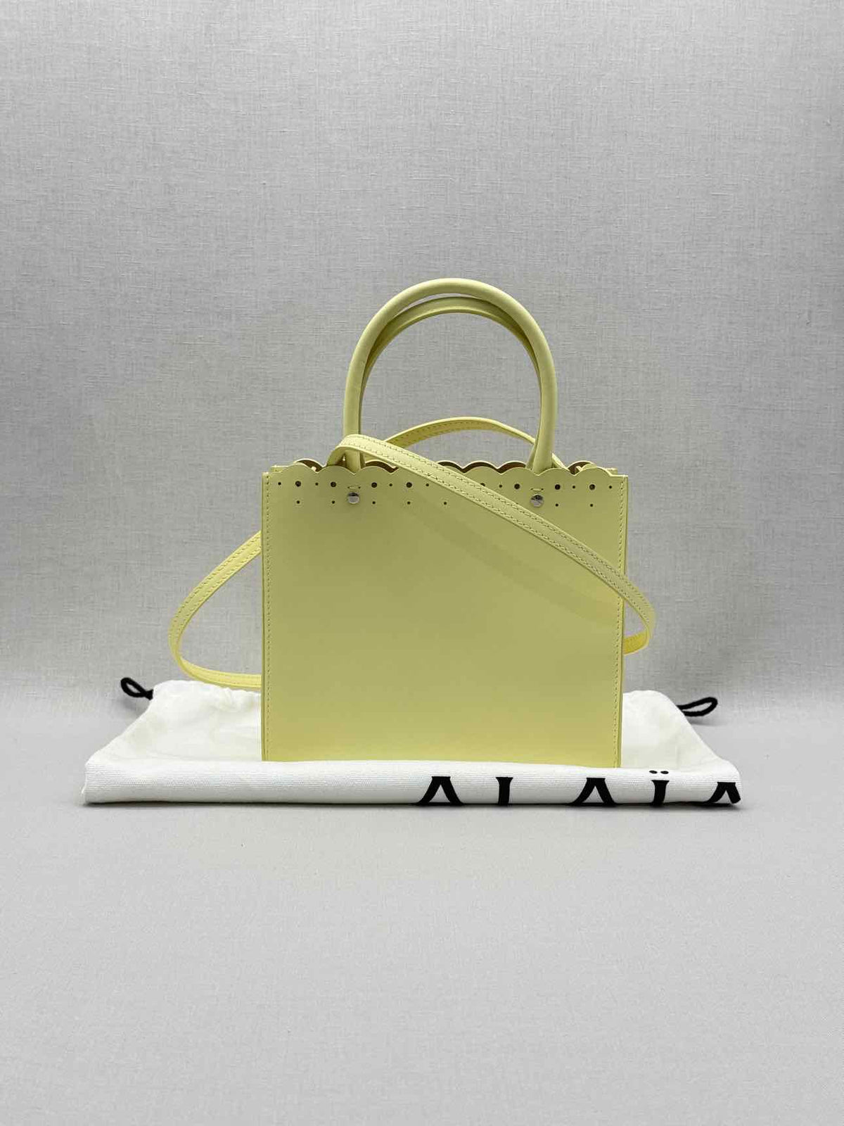 ALIA Garance Yellow Tote Bag