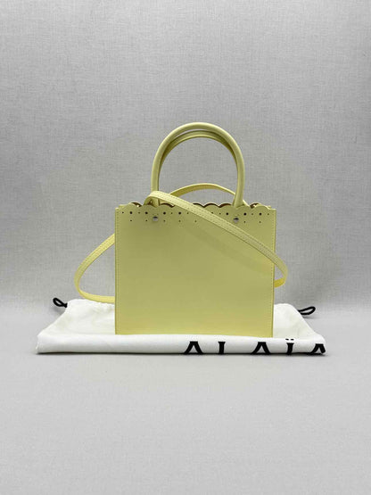ALIA Garance Yellow Tote Bag