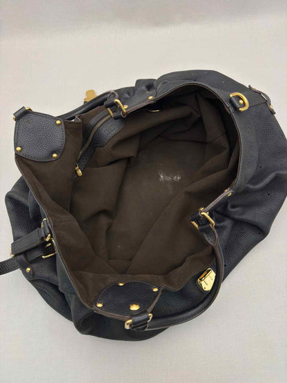 LOUIS VUITTON Mahina Black Monogram Hobo bag