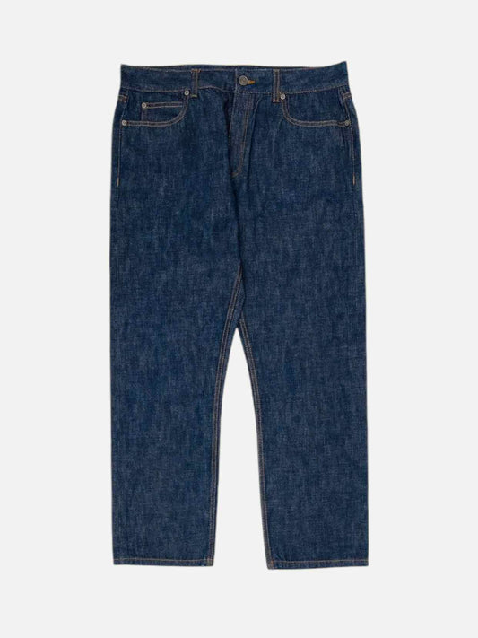 BURBERRY Wide Leg Blue Jeans