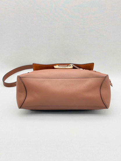 CHLOE Faye Brown Shoulder Bag