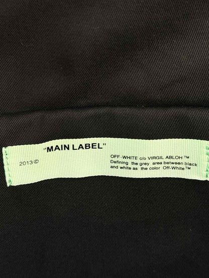 OFF-WHITE Arrow Black & Red Backpack