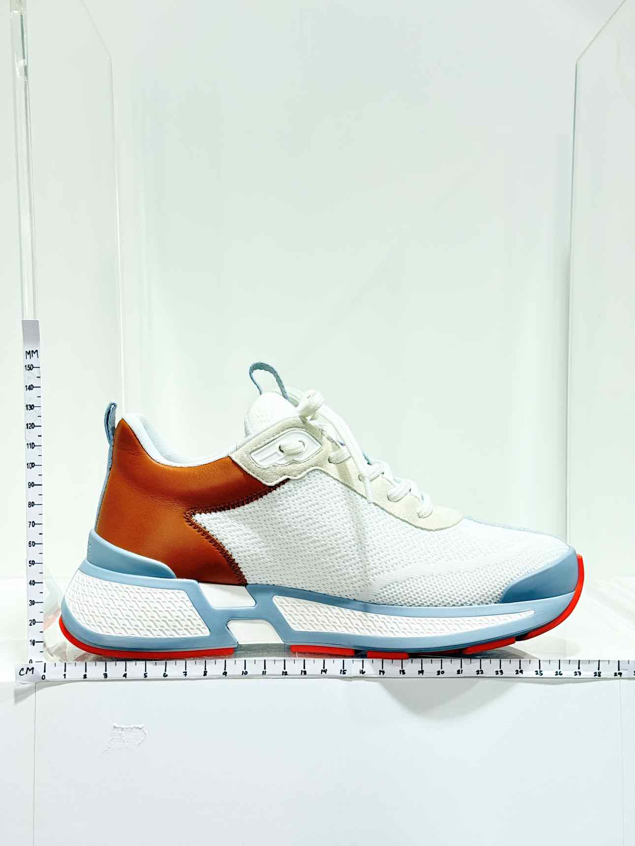 HERMES Heros Blanc / Natural Size EU 38.5 Sneakers