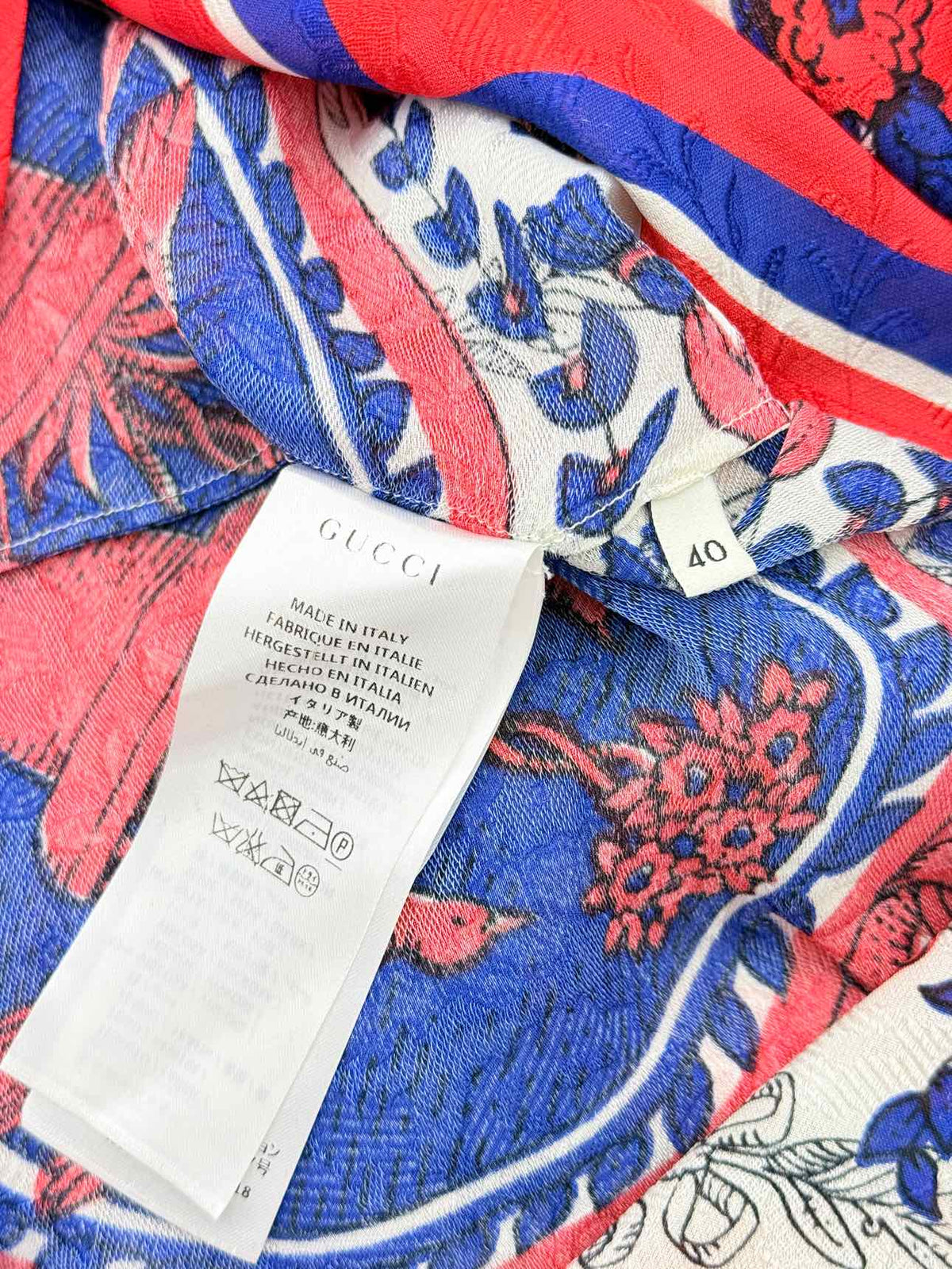GUCCI Red Multicolor Size US 4/2 Outfit Set