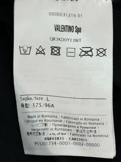 RED VALENTINO Black Size Large Short Dress