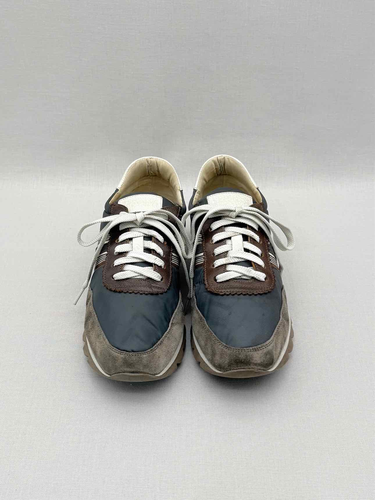 BRUNELLO CUCINELLI Green & Brown Size EU 38 Sneakers